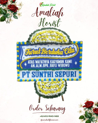 Papan Bunga Duka di Sambi